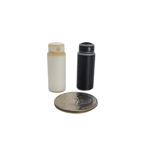 Mini Accessory - Water Bottle for Fitness Displays Classic White & Sleek Black Realistic Gym Touch Hydration Reminder