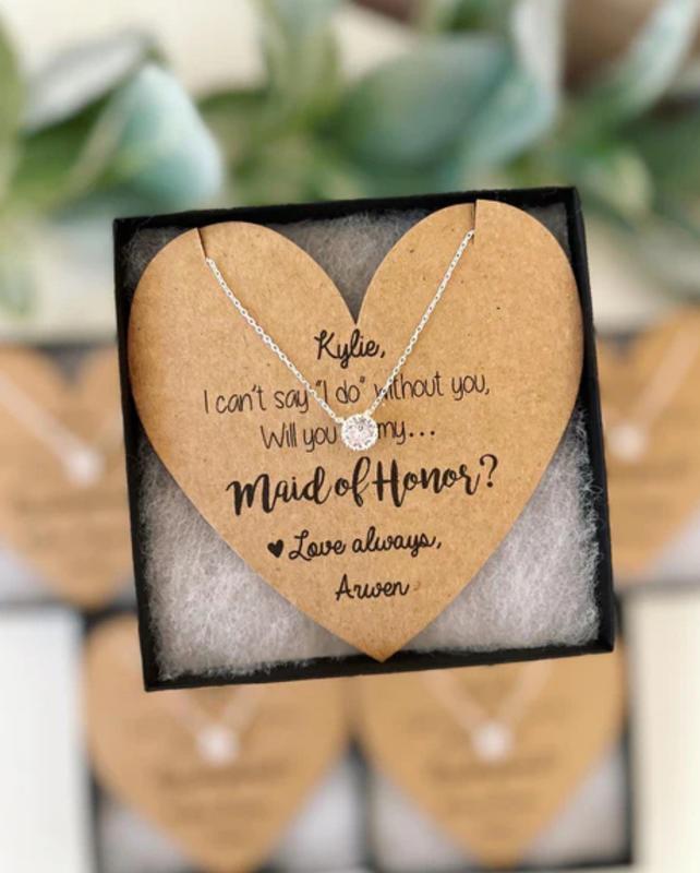 Can’t say “I Do” Without You! Dainty Necklace