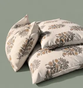 Handmade Buckwheat Neck Pillow with Floral Cotton Cover - Adjustable Firmness, Breathable, Eco-Friendly, Neck Pain Relief - Suitable for Side/Back Sleepers - 3 Sizes: Small (12"x16"), Medium (14"x20"), Large (20"x26"), Buckwheat Neck Pillows