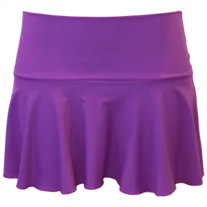 Ruffle Skirt - Purple - FINAL SALE