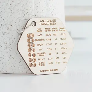 Knit Swatch Key Instruction Tool