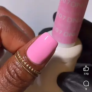 DND 807 Cotton Candy Gel and Lacquer Duo nail care nail art