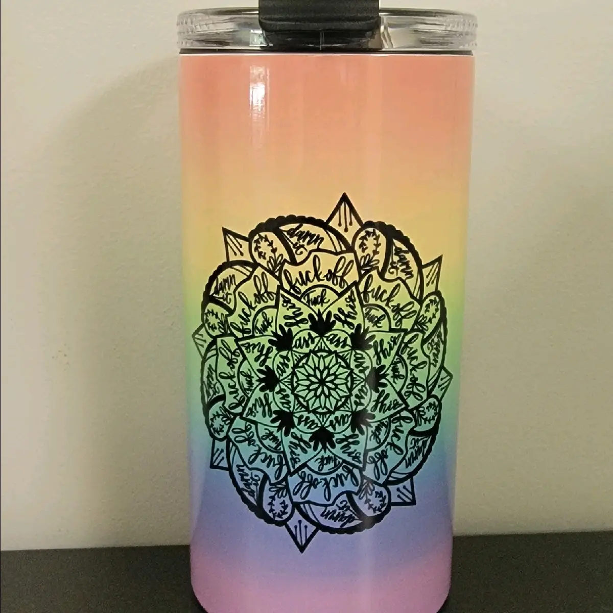Cuss Tumbler 4 In 1 Can Cooler