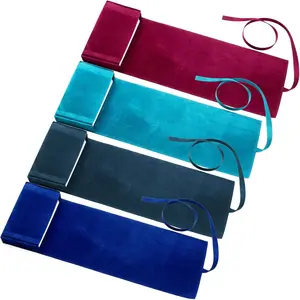 4 Pieces Tarot Card Holder Bags Pouch Tarot Wrap Storage Holder Spread Cloth for Oracle Decks