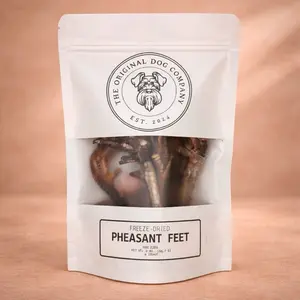 Freeze-Dried Pheasant Feet for Dogs & Cats | Natural Chew