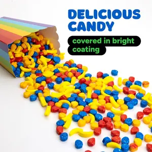 Rascals Concord Hard Candy Assorted Fruit Shapes Flavors 1 2 3 5 Pound Bags Snack Sweet TikTok Trend Item Crunchy Gummies Natural Protein Corn