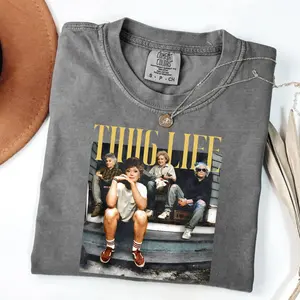 Comfort Colors Vintage Golden Girls Thug Life T-shirt, The Golden Girls Fan Tshirt, Golden Girls Lover Gift, 80s Tv Sitcom, Trendy Gift For Women