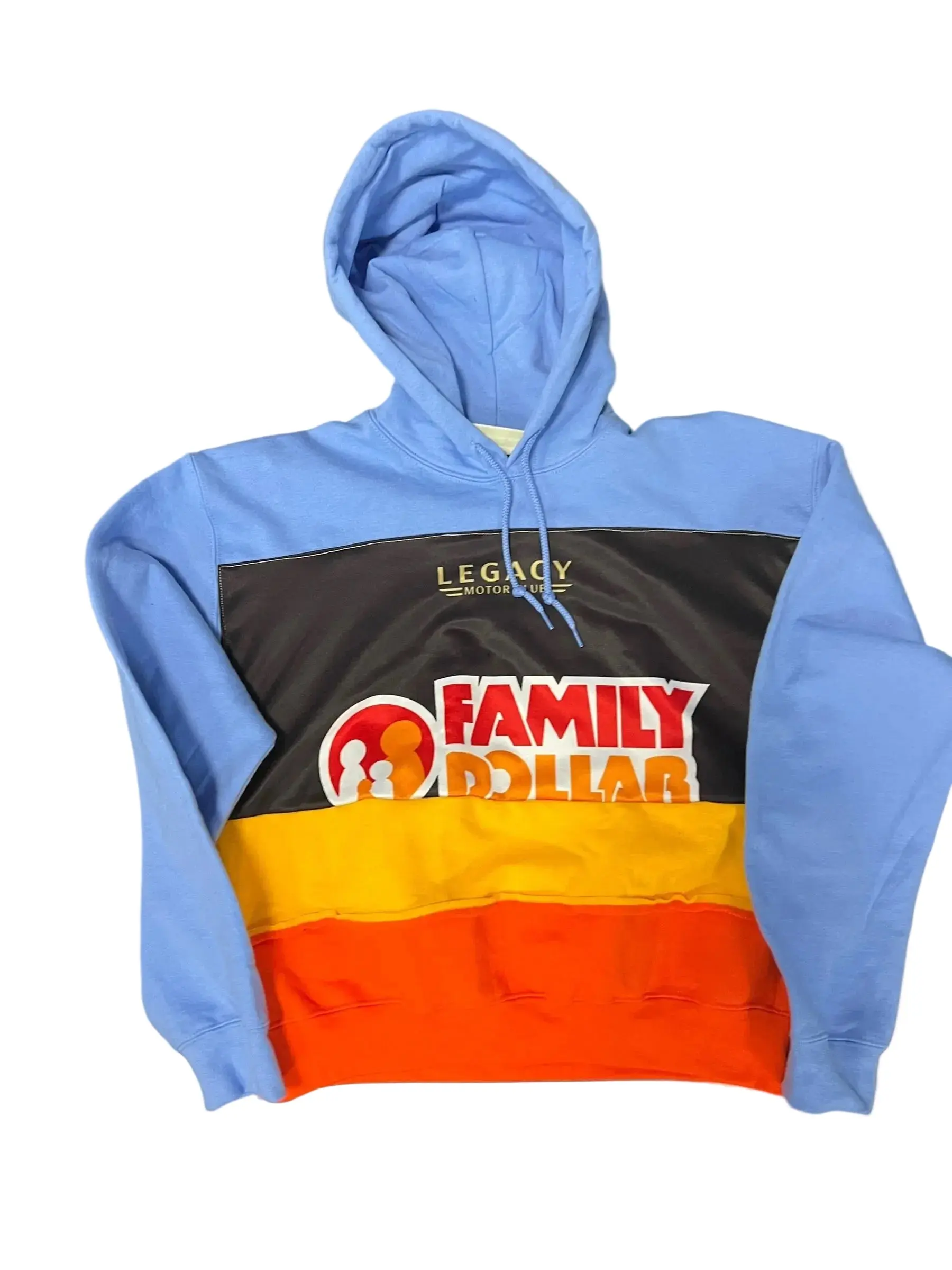 REFRIED UPCYCLED CROPPED HOODED SWEATSHIRT