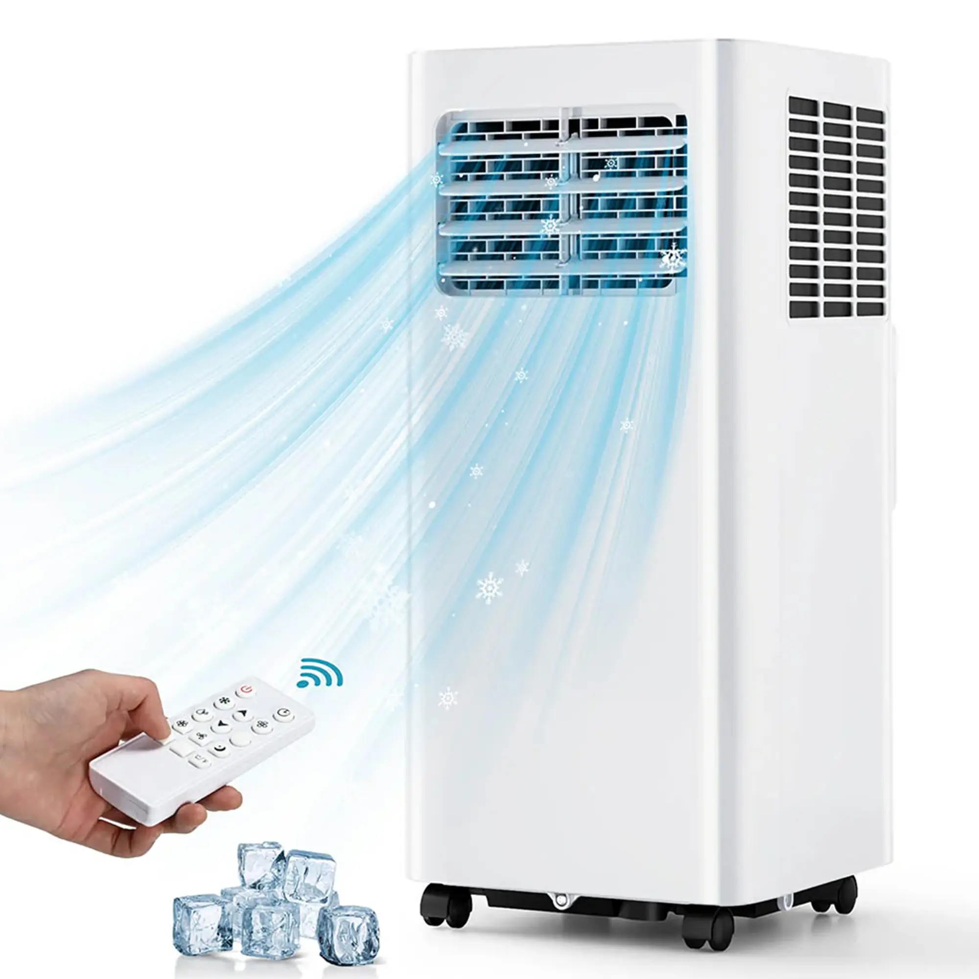 EUHOMY Portable Air Conditioners 3 in 1 Portable Cooling AC with Dehumidifier, Fan, Sleep Modes