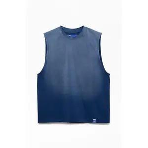 A.R.C. Men's Navy Vintage Wash Form Muscle T-Shirt