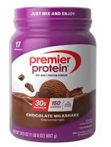 Premier Protein Chocolate Drink Mix Powder 1.5 lb | Smooth Flavor Easy Mix Daily Use