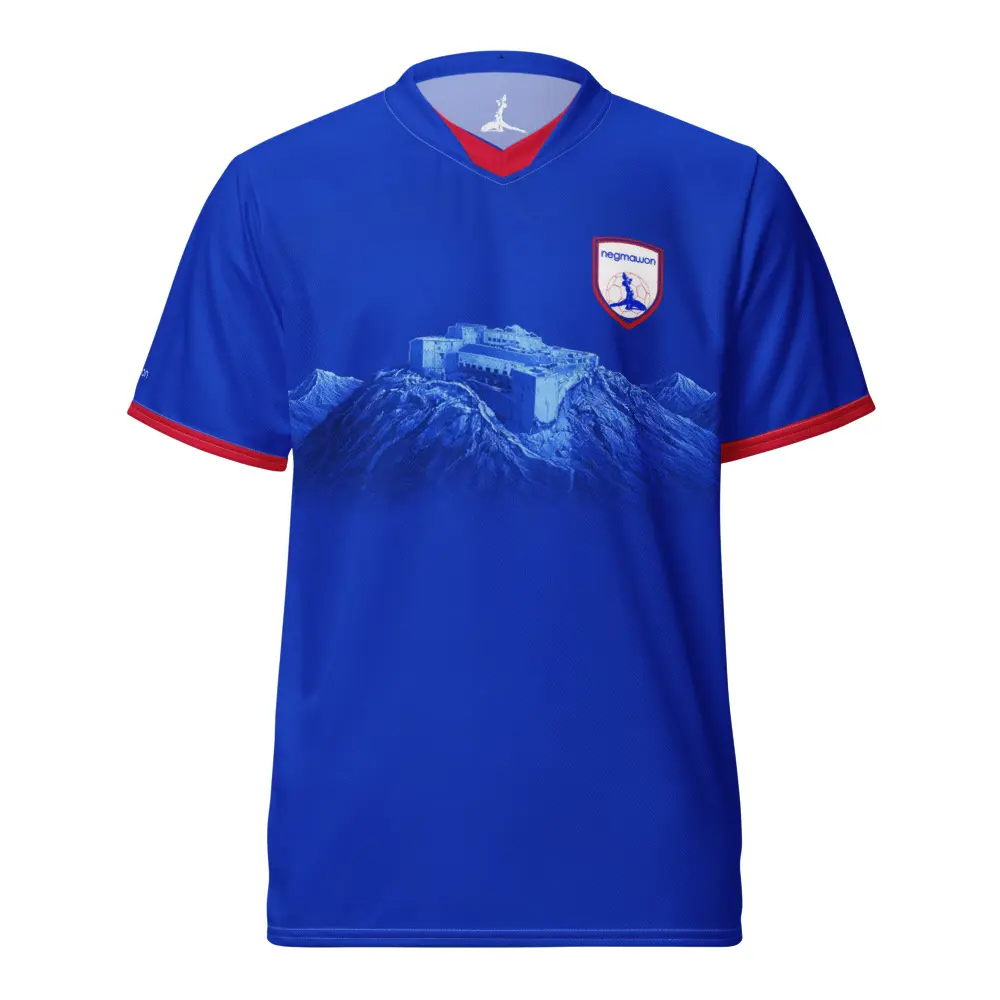 Blue La Citadelle Unisex Sports Jersey