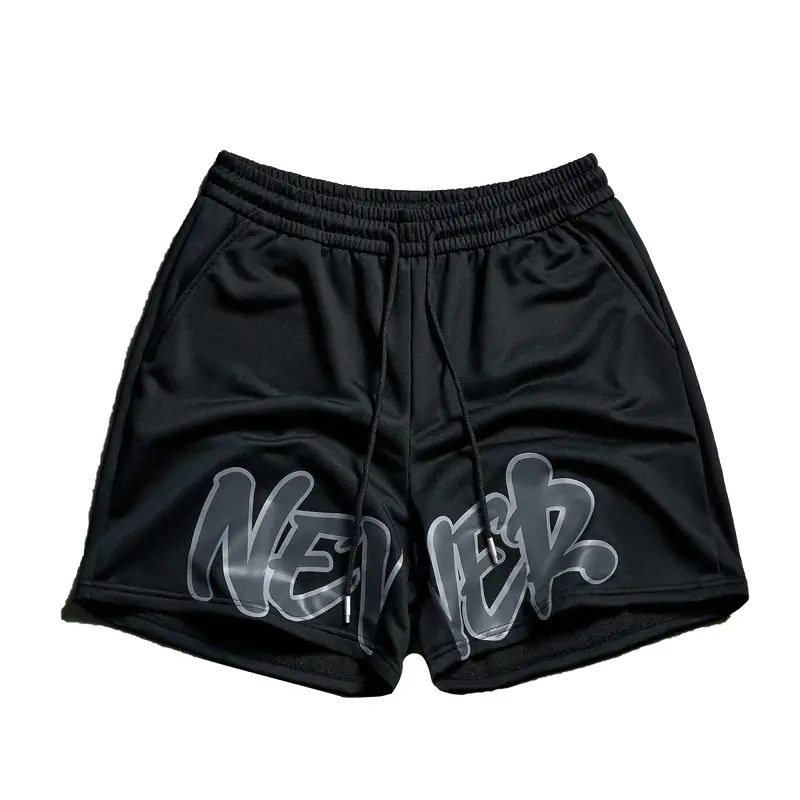 Men's Summer Casual Printed Drawstring Shorts New Versatile Menswear Streetwear Style, Suitable for Beach Vacations, Outdoor Activities, Everyday Wear