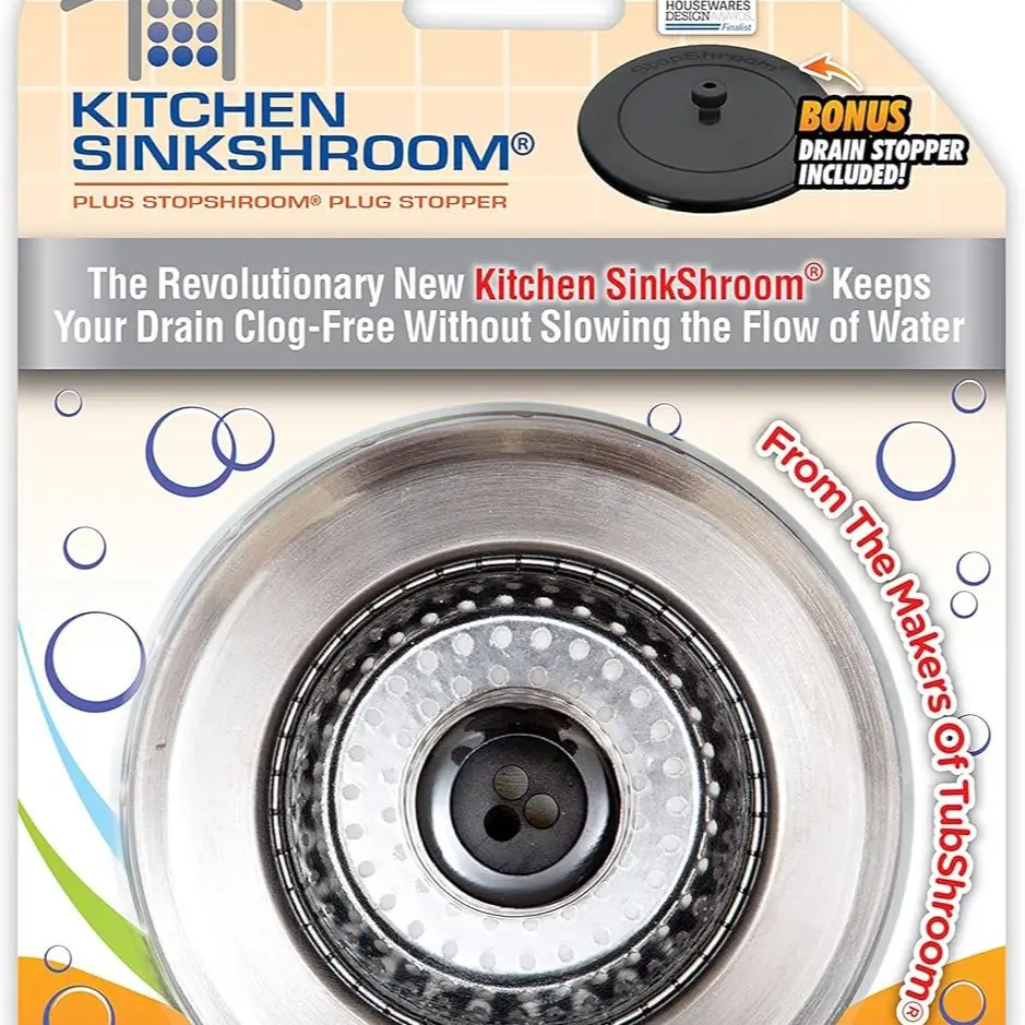 Kitchen SinkShroom with Stopper