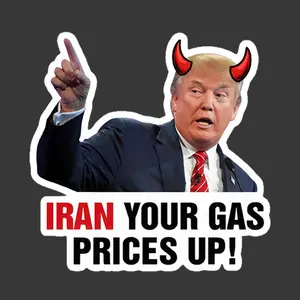 I Did That Anti-Trump Sticker, Trump gas pump stickers - Political Humor