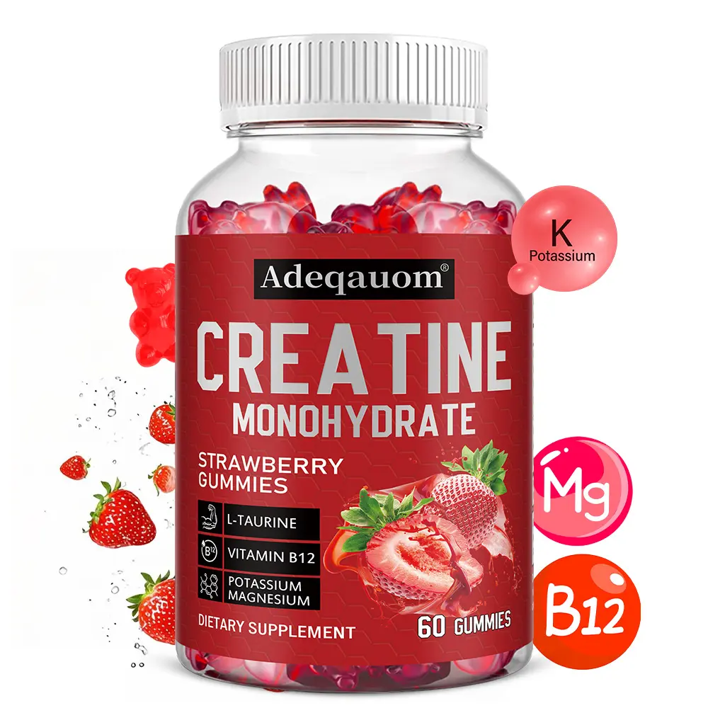 Creatine Health Gummies – Supports Healthy Energy Levels 60 Capsules