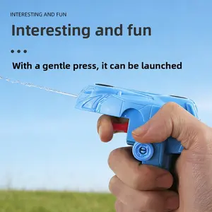 New Creative DIY Transforming Toy Car Fidget Spinner Water Gun, 3 in 1 Summer Outdoor Pool Sensory Toy for Kids, Boredom Buster, Perfect Easter Basket Stuffer Gift