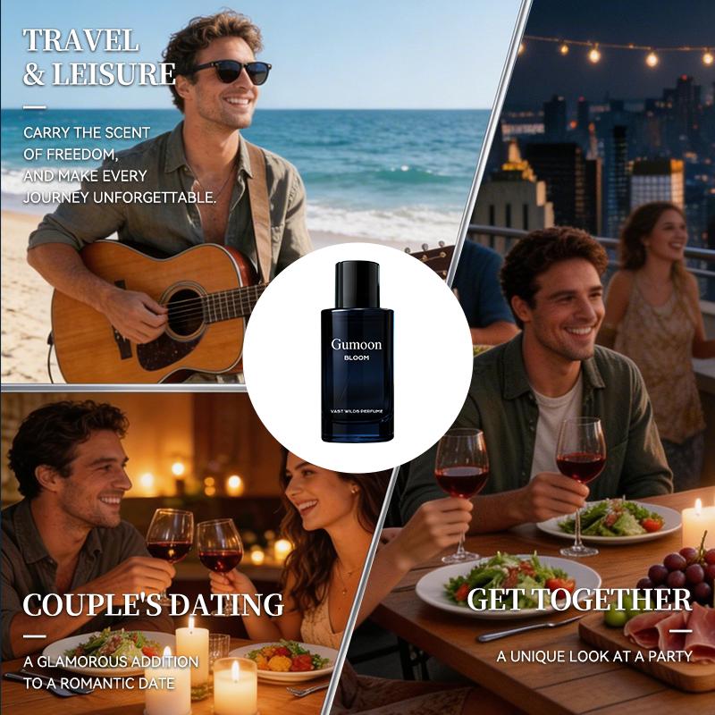 Long Lasting Cologne for Men – 50ml Woody Scent Eau de Toilette, Men’s Cologne, Romantic Date Night Fragrance, Christmas Gifts for Husband Boyfriend Dad