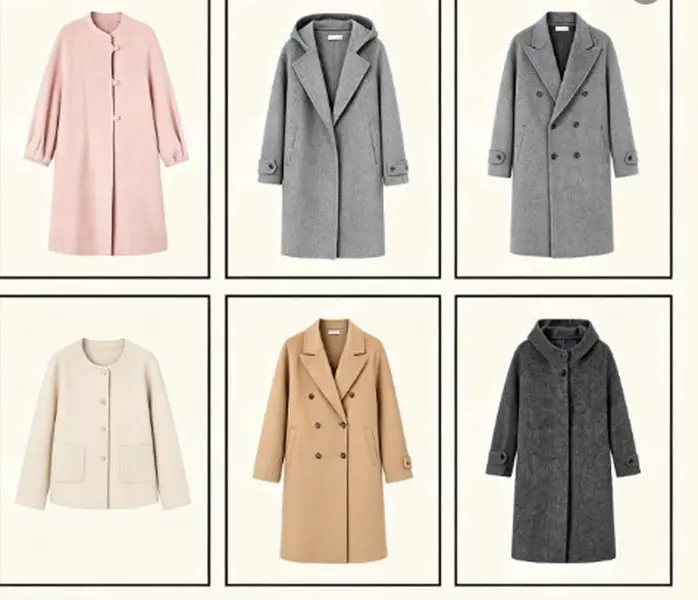 [LIVE EXCLUSIVE] 49.99Women’s  Wool Anti-Pilling Winter Coat, Long & Short Multi-Color Versatile Outerwear, Budget-Friendly Warm Daily Overcoat