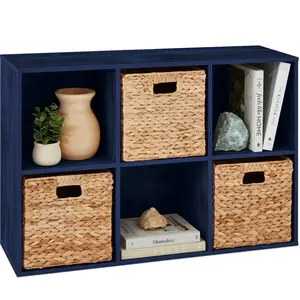 Best Choice Products Cube Bookshelf w/ Removable Back Panels