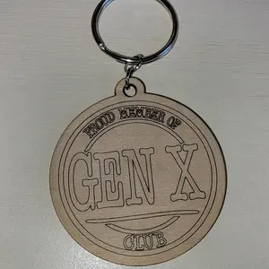 Proud Member of GEN X Club Keychain/Keyring
