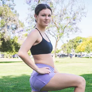 Bleum Racerback - Super Soft, Reversible Tween / Teen Sports Bra