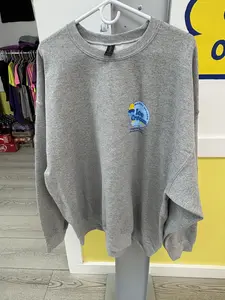 Buddy Scoops Gray Pullover with Ice Cream Logo Comfortable and Stylish for Everyday Wear