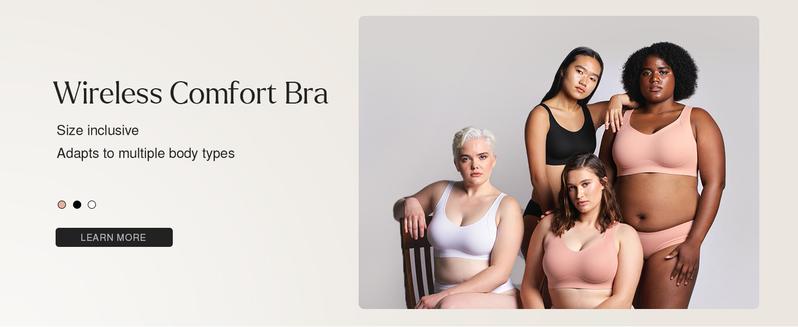 Popilush Wireless No Underwire Jelly Bra -Everyday Comfort Push Up Bra Seamless T-Shirt Bra & Minimizer Bra with Adjustable Straps #FallFreshness Popilush Wireless No Underwire Jelly Bra -Everyday Comfort Push Up Bra Seamless T-Shirt Bra & Minimizer Bra with Adjustable Straps #FallFreshness