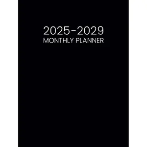 2025-2029 Monthly Planner Hardcover: 5 Year Schedule Organizer from January 25 to December 29 || Large 60 Months Calendar with Holidays and Inspirational Quotes Hardcover – August 8, 2024