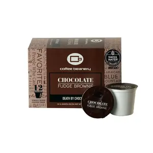 Chocolate Fudge Brownie Flavored Decaf Coffee Pods