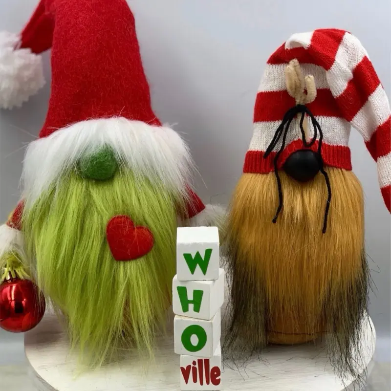 Grinch and Max Gnome