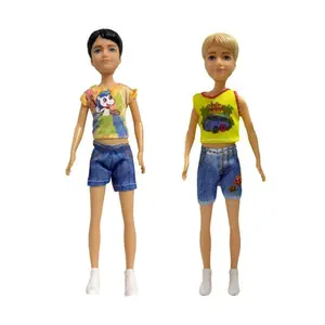 7-Inch Teenager Doll Couple Stuffed Toy, Unisex Figure, Perfect Gift for Teens, Durable Design, Ideal for Collectors