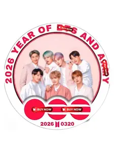 2026 Reunion Circle Logo Sticker, Group Inspired Aesthetic Decal, Waterproof Vinyl for Laptop Phone Journal, Cute Fan Gift
