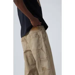 Men's Blake Extreme Baggy Jeans Carpenter Tan