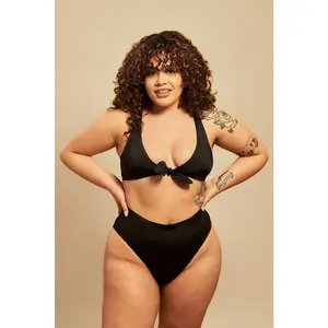 Hampton High-Waisted Bikini Bottom