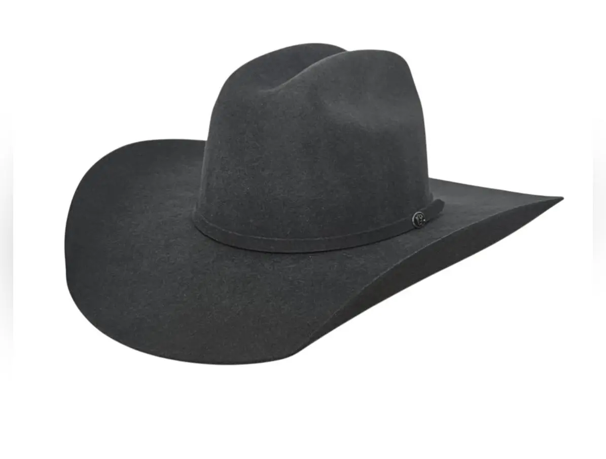 Yellowstone Gun Metal 5X Wool Cashmere 7-1/8