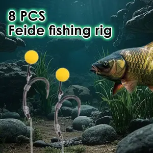 European Fly Fishing Set, 5-8 Pieces Carp Fishing Kit, Fishing Tools, Carp Fishing Gear, Fishing Equipment, Angling Accessories，Perfect Gift for Valentine's Day Father's Day Anniversary,Thanksgiving Day,Juneteenth,Independence Day