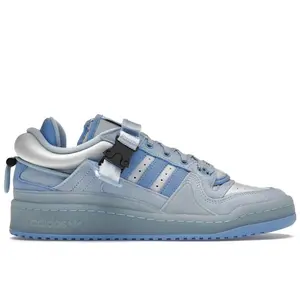 adidas Men's Forum Buckle Low Bad Bunny Blue Tint Basketball Shoes, from StockX