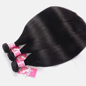 Alipearl Straight Human Hair Bundles Unprocessed Virgin Human Hair Raw Bundles Brazilian Hair Extensions and Pieces Natural Black Color #SummerWins #DealsForYouDays