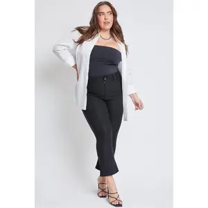 Women's Plus Hyperstretch Cropped Kick Flare Pants