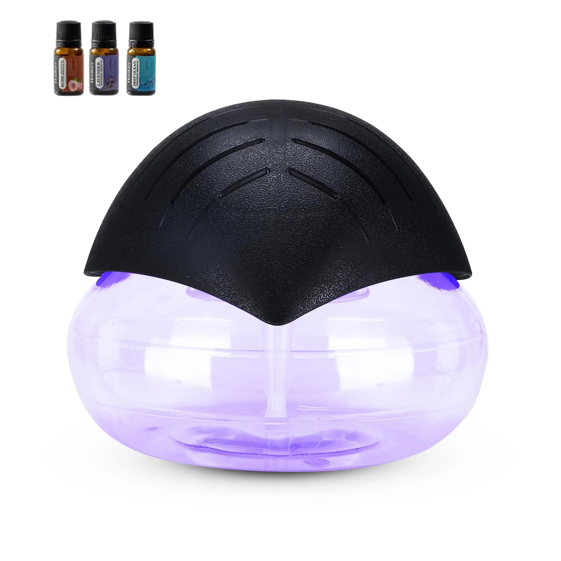 Water Filter Air Purifier with LED Night Light, Versatile for Home Offices, Households & Small Areas, Smoke & Pet-Friendly Design