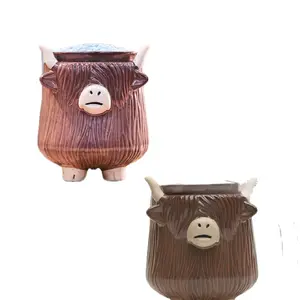 Pink Zebra Highland Cow Simmer