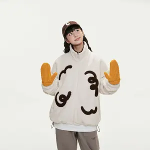 CONKLAB Doodle Embroidery Fleece Jacket