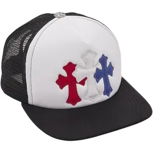 Chrome Hearts Trucker Hat Red/White/Blue