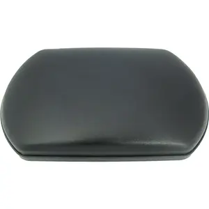 The Aftermarket Group Black Wheelchair Legrest Pad with Upholstered Support, 6"x9.5"