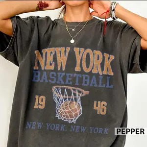 New York Basketball Vintage Comfort Colors Shirt, Jalen Brunson Josh Hart Game Day Fiesta