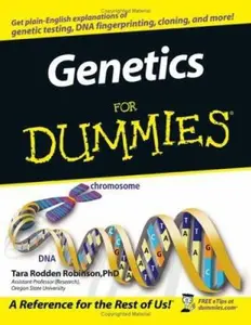 USED-Genetics for Dummies by Tara Rodden Robinson (Paperback)