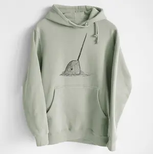 Narwhal - Monodon monoceros - Heavyweight Fleece Hoodie
