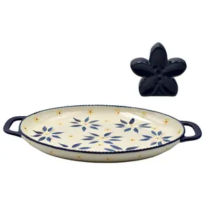 Temp-tations Old World Special Edition Oval Deep Dish Giving Plate