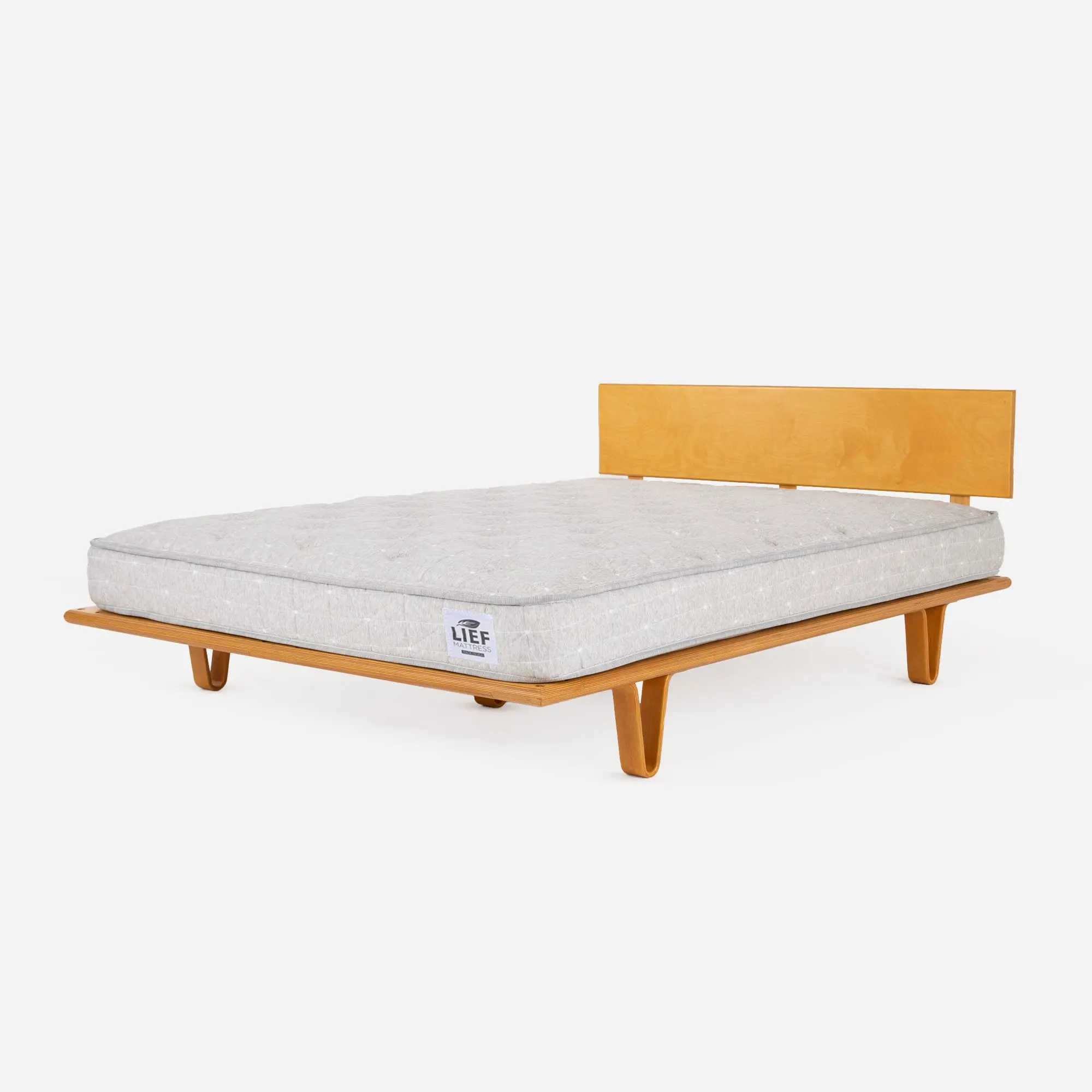 Case Study® Bentwood Bed & Lief® Mattress Bundle